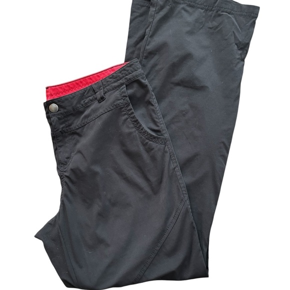Eddie Bauer Travex Horizon Guide Five Pocket Pant Black 8X32 Straight Leg Hiking - Picture 3 of 7